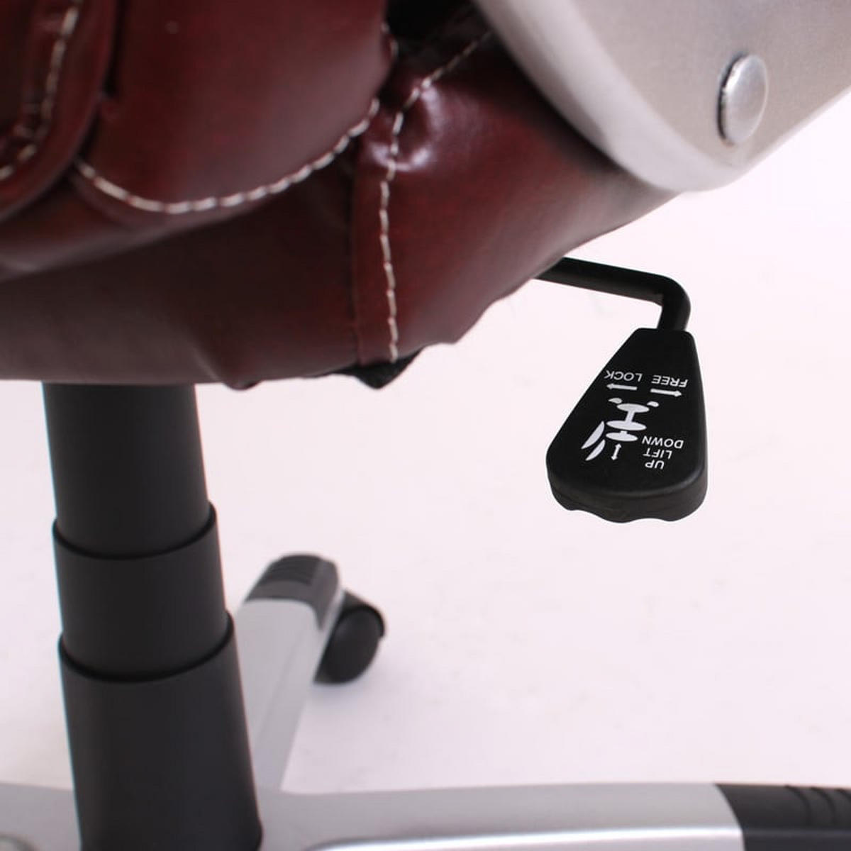 BÜROSTUHL Bordeaux - Bordeaux, Textil (73/120/78cm) - MCW