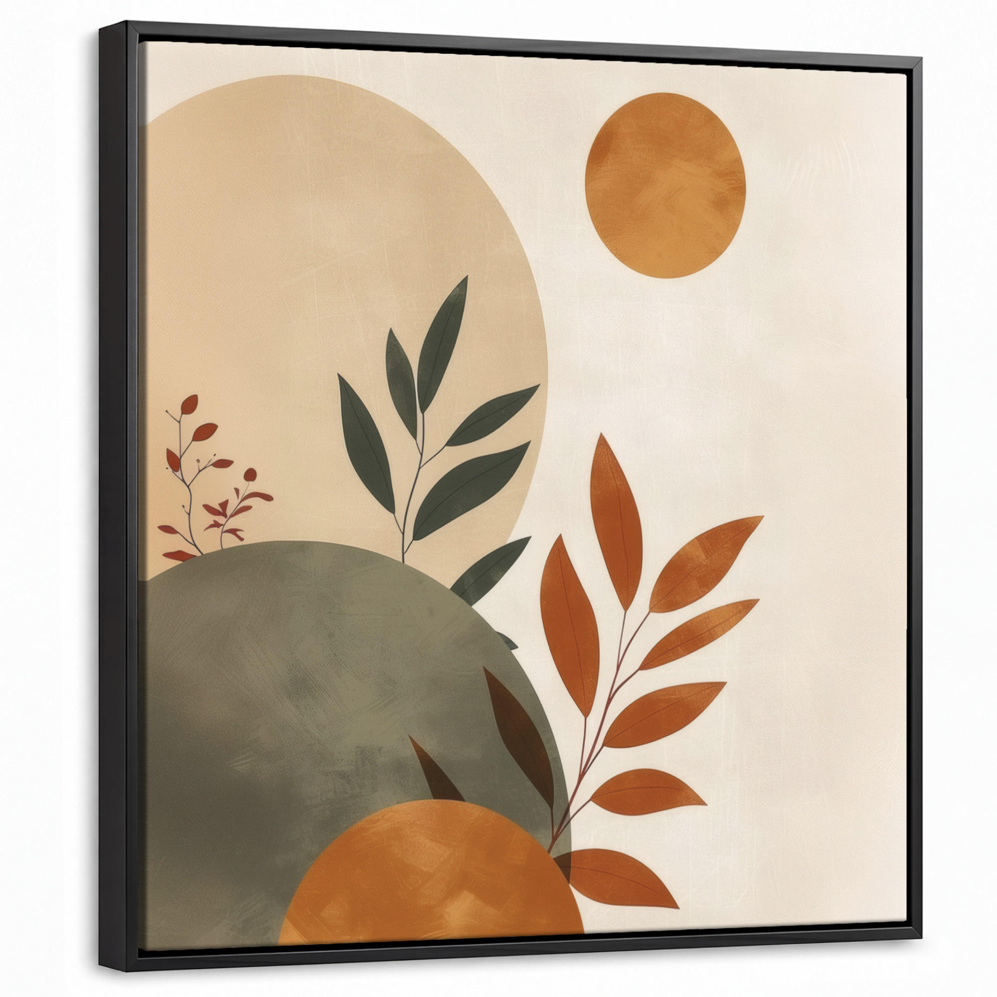 MuchoWow Leinwand Rost 50x50 cm