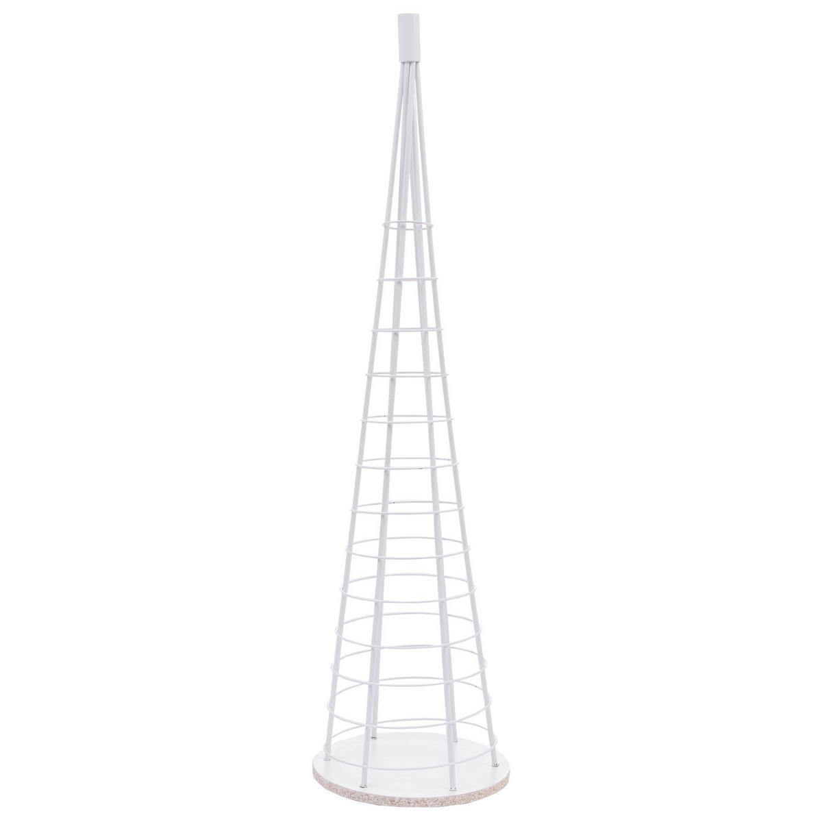 DEKO-BAUM Weiß - Weiß, Metall (30/115cm) - Jamb