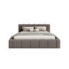 POLSTERBETT Nedi 160x200 cm, Braun - Braun, Textil (160/200cm) - Fedve