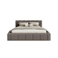 POLSTERBETT Nedi 160x200 cm, Braun - Braun, Textil (160/200cm) - Fedve