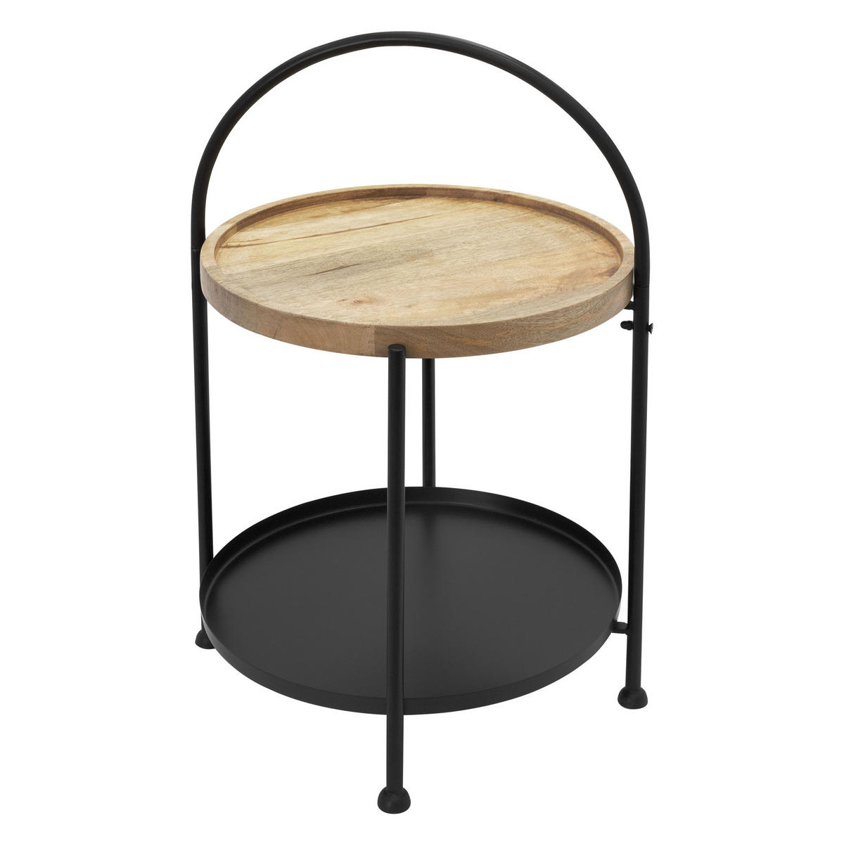 BEISTELLTISCH - Braun, Holz (38/38/55cm) - ECD-Germany