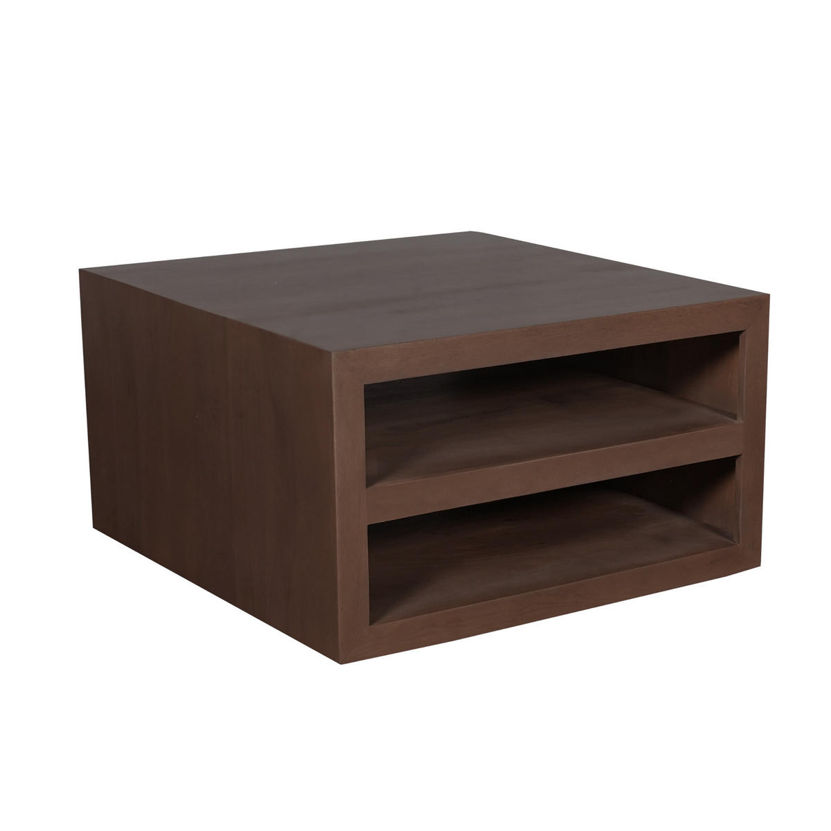 COUCHTISCH Brussel Braun 80/80/40 cm - Braun, Holz (80/80/40cm) - Starfurn
