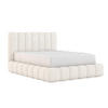 POLSTERBETT aus Polyester Elvert 200x200 cm, Cremefarbe - Creme, Textil (200/200cm) - Meblito