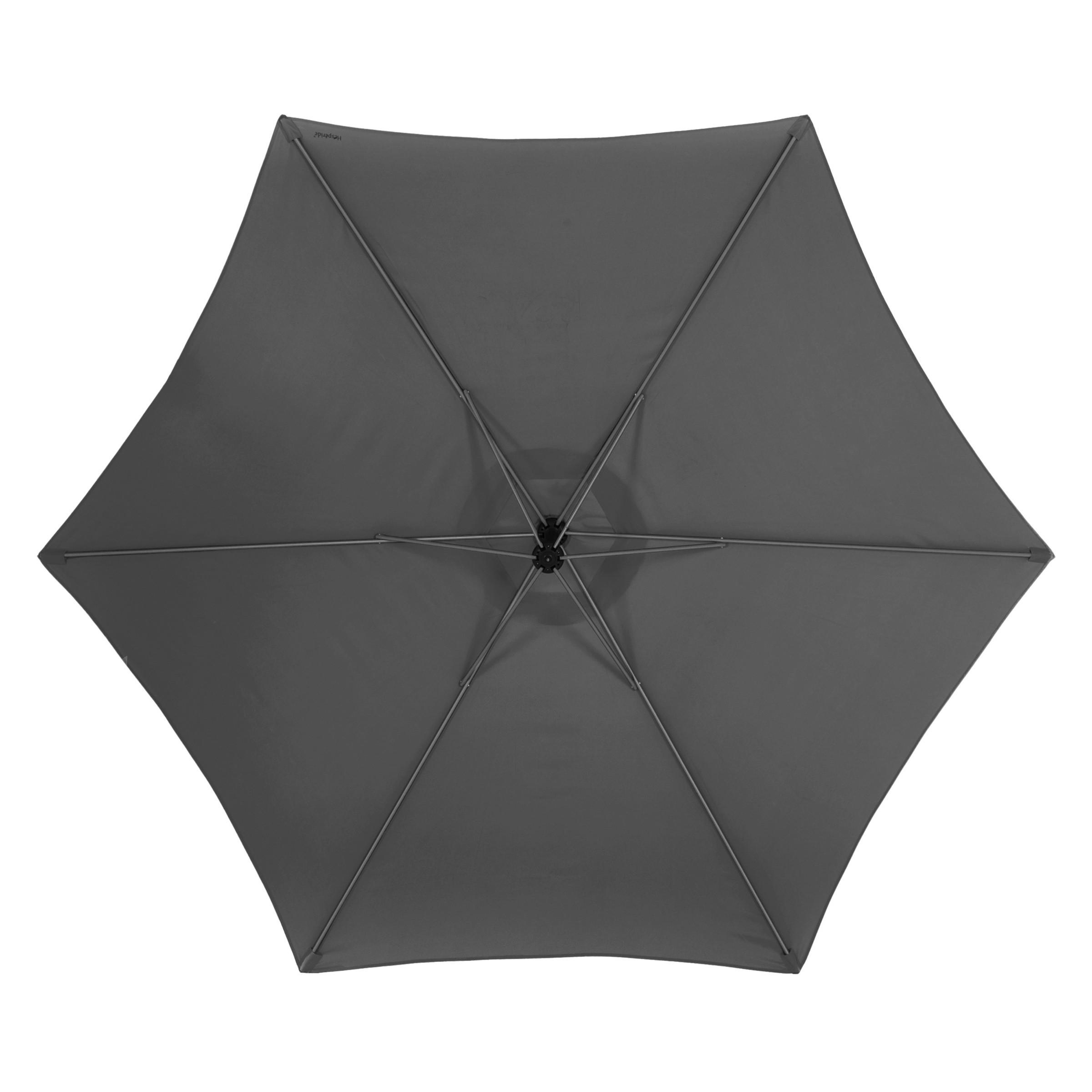 GARTENSCHIRM Manoa 300 cm - Anthrazit, Metall (292/306cm)