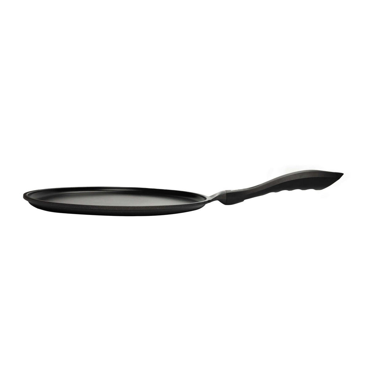 CREPE-PFANNE 28 cm Schwarz Induktion - Schwarz, Metall (28cm) - KLAMER