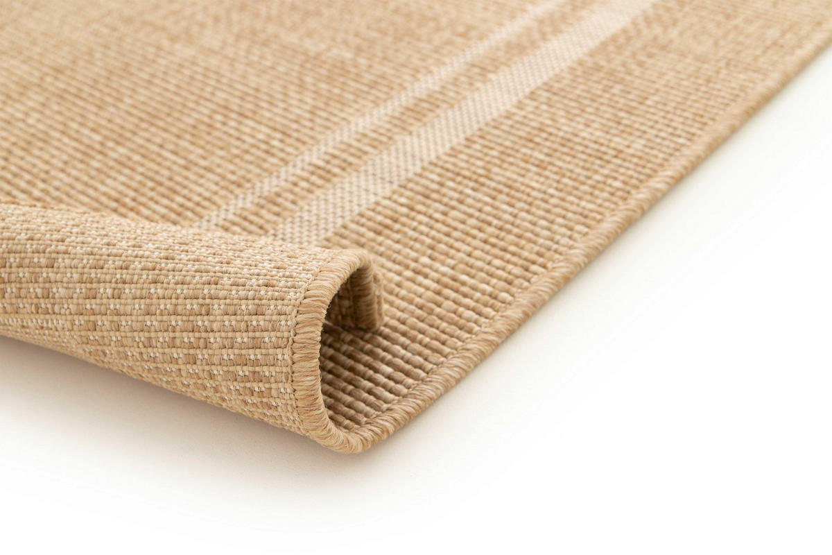OUTDOORTEPPICH Beige Mit Juteeffekt Guinea 120/170 cm - Beige, Naturmaterialien/Textil (120/170cm) - Atticgo
