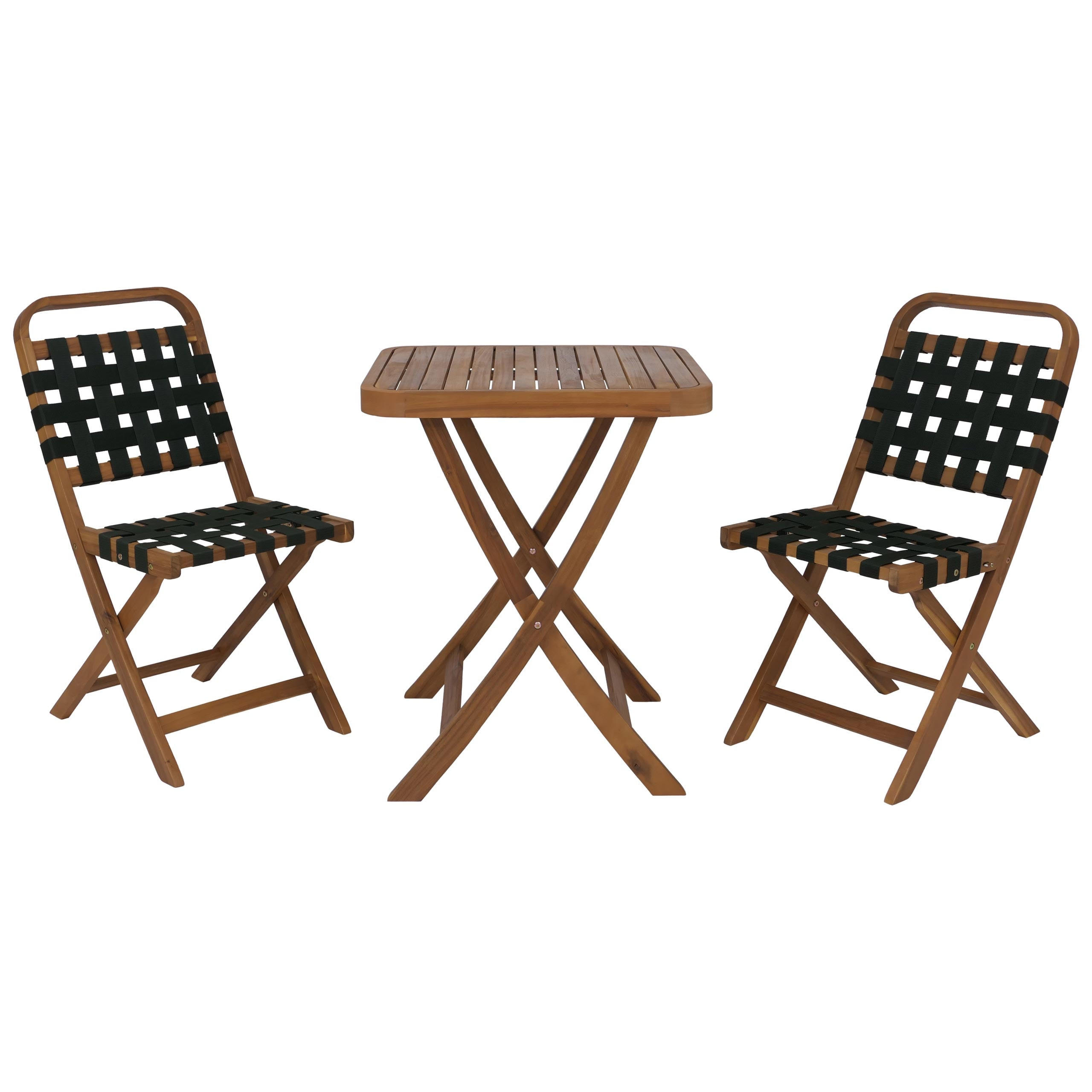 GARTEN-SET Braun, Grün - Braun/Grün, Holz - MCW