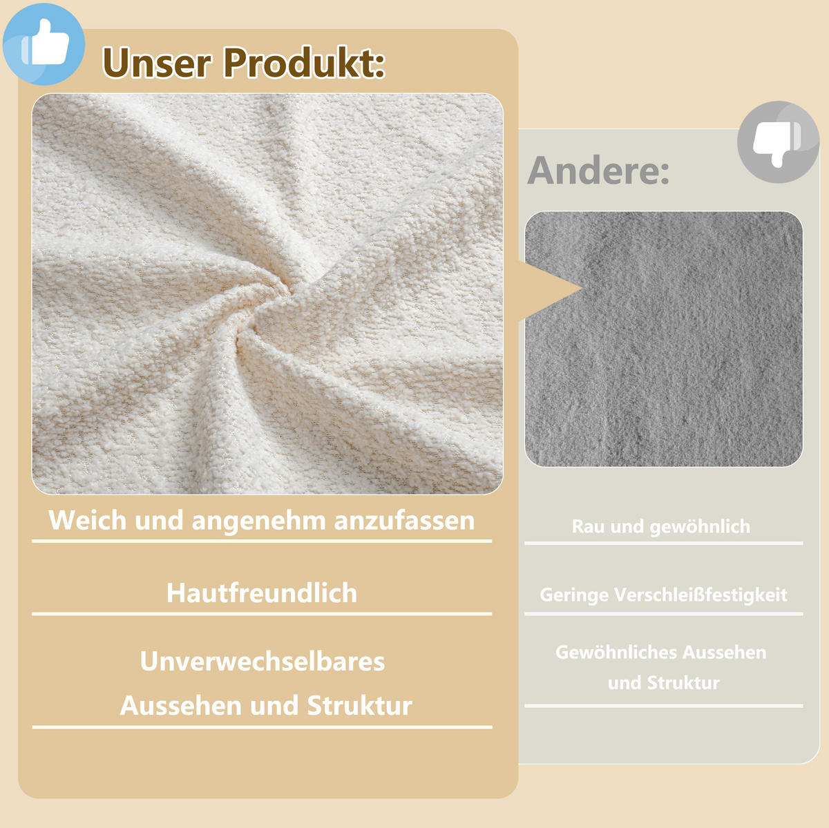 POLSTERBETT 140/190 cm beige aus Velours mit Seitengittern - Beige, Textil (140/190cm) - OKWISH