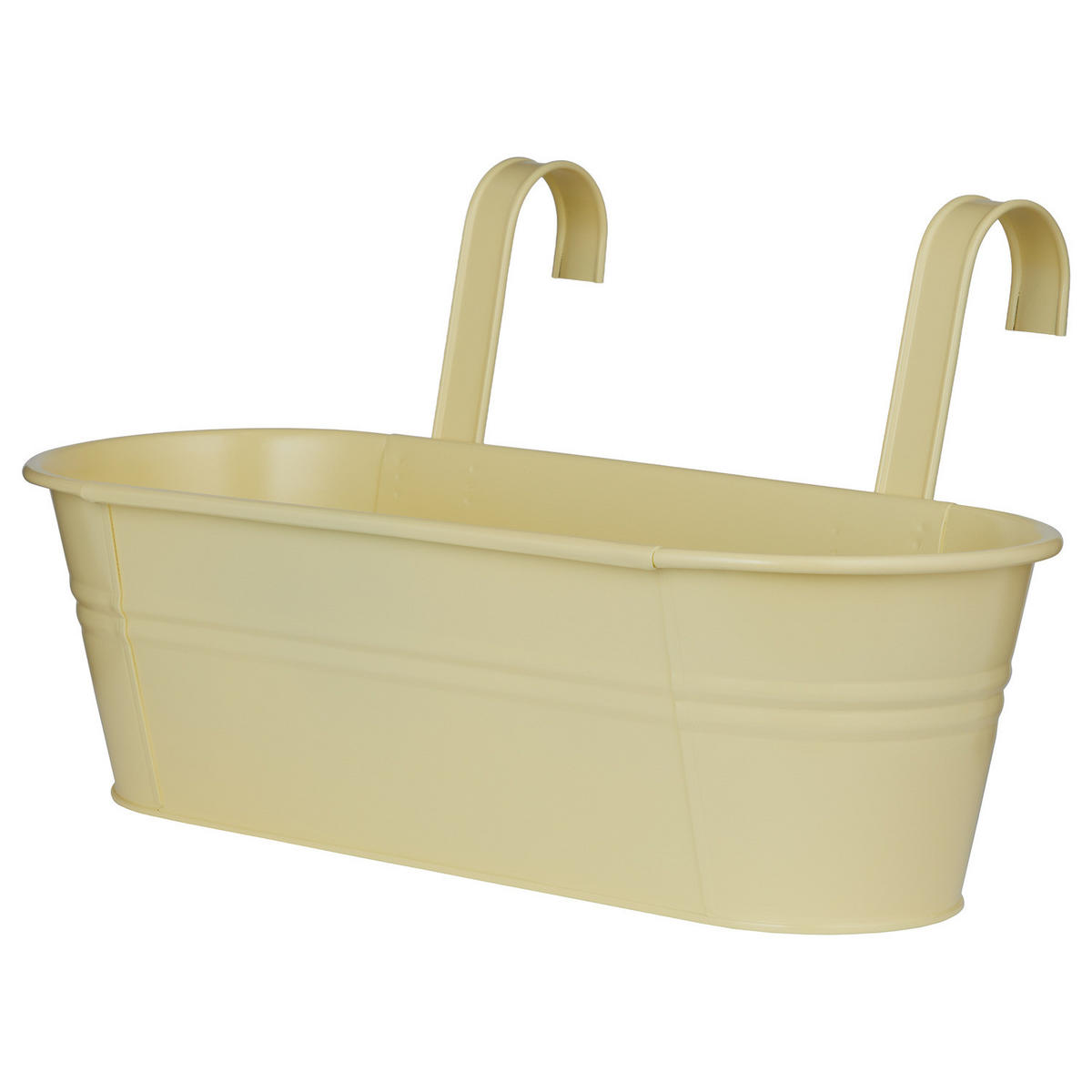 HÄNGEKASTEN Zinc 33cm - Gelb, Metall (15cm) - Butlers