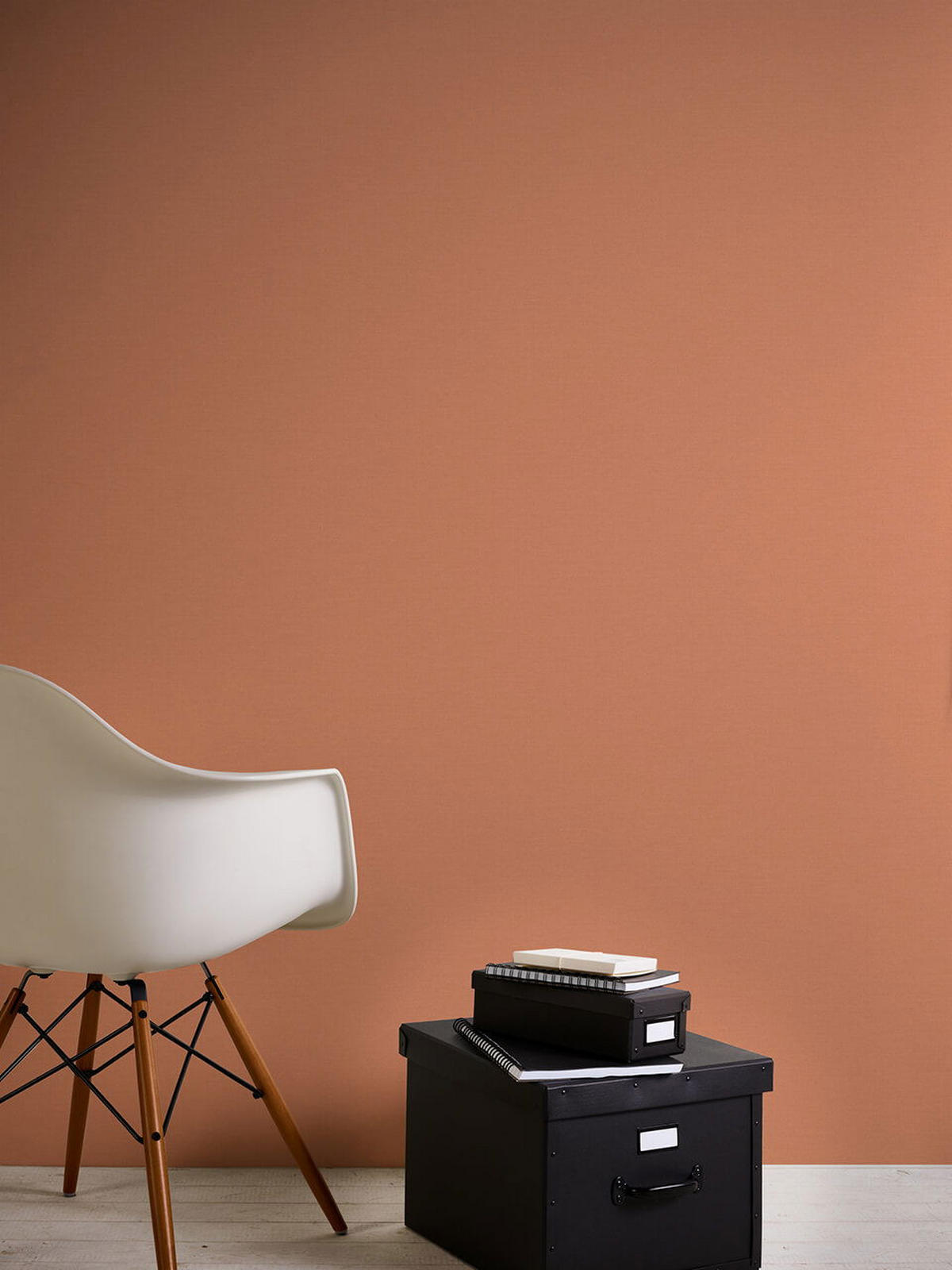 VLIESTAPETE Orange 53/1005 cm - Orange, Textil (53/1cm) - KUNSTLOFT
