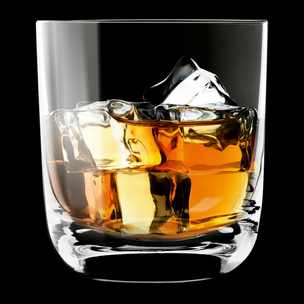 WHISKYGLÄSER Glamour, 6er-Set, 300 ml - Transparent, Glas (0.3L) - Krosno Glass