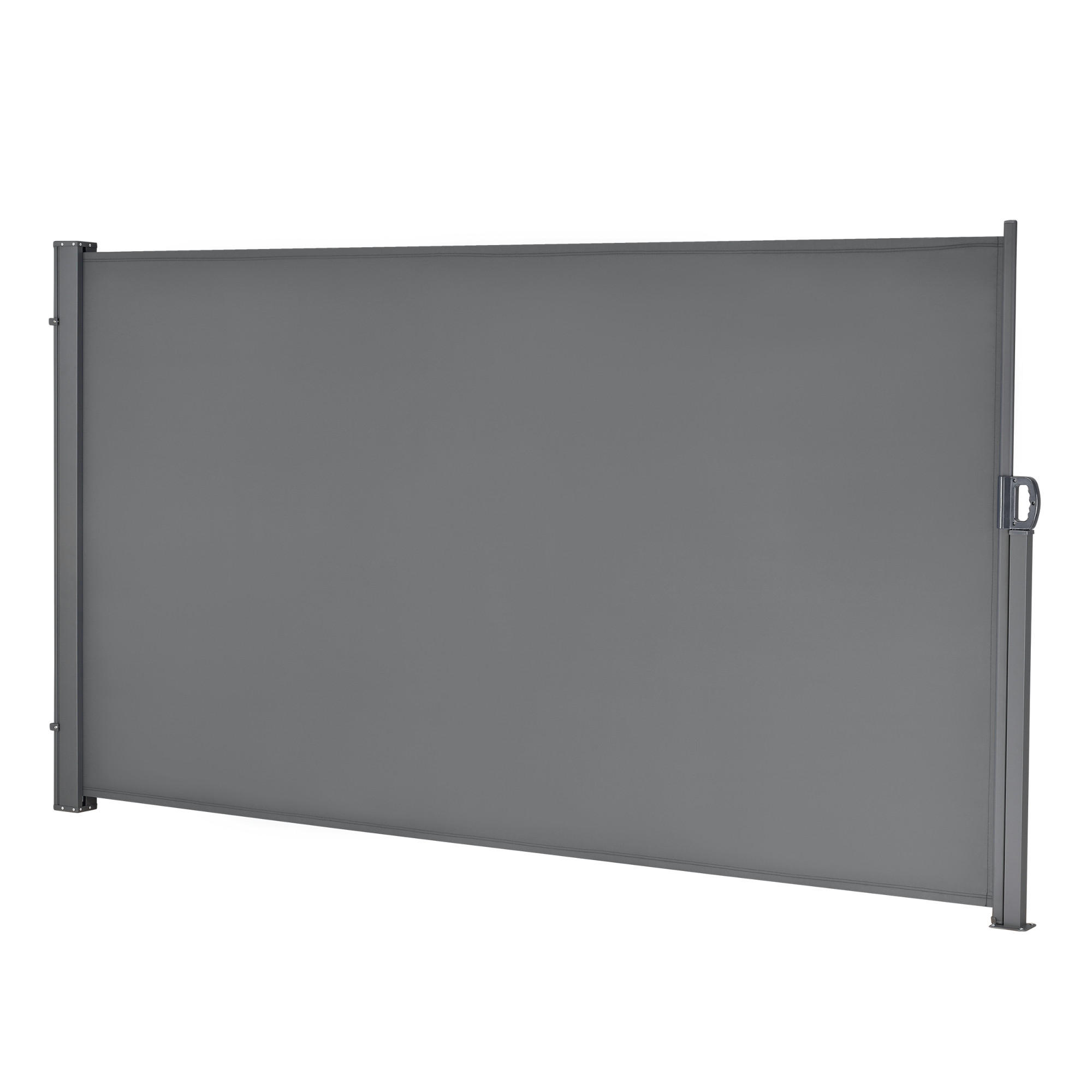 SEITENMARKISE Mulhacén - Grau, Textil (300/160cm) - pro.tec