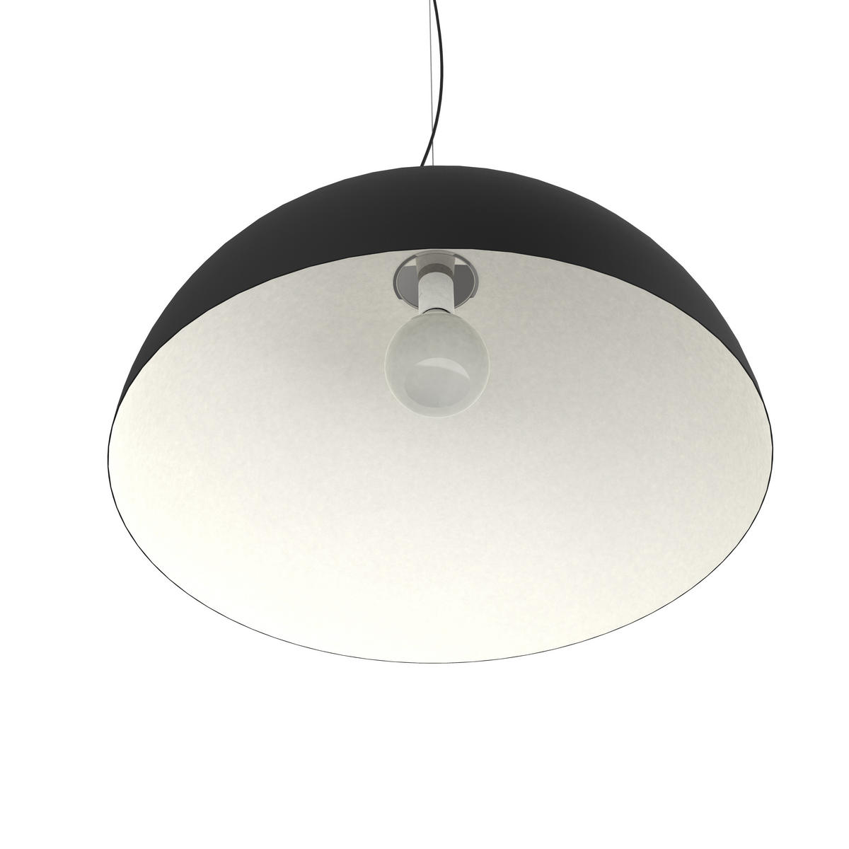 HÄNGELEUCHTE - Schwarz, Metall (60/60/30cm) - Lumicom