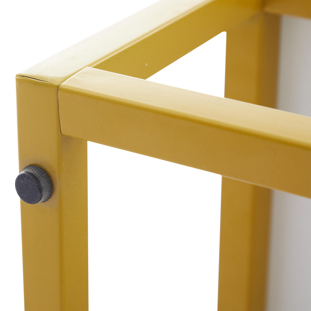 SIDEBOARD Weiß, Gold 130/35/76 cm - Weiß, Holzwerkstoff (130/76/35cm) - PANGIVO