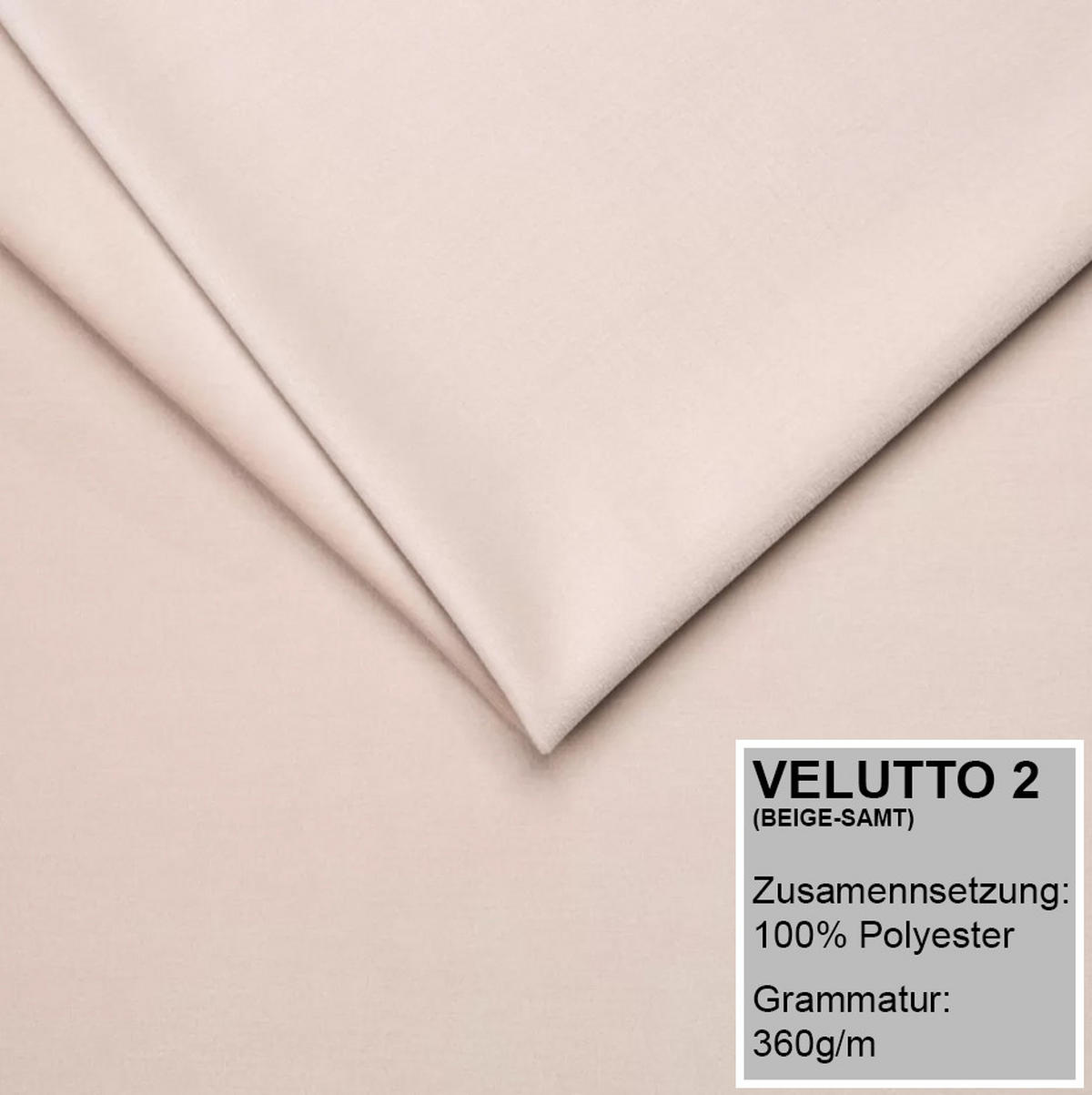 POLSTERBETT MAROKO 120 x 200 in Beige - Beige, Textil (120/200cm) - A&J MöbelLand