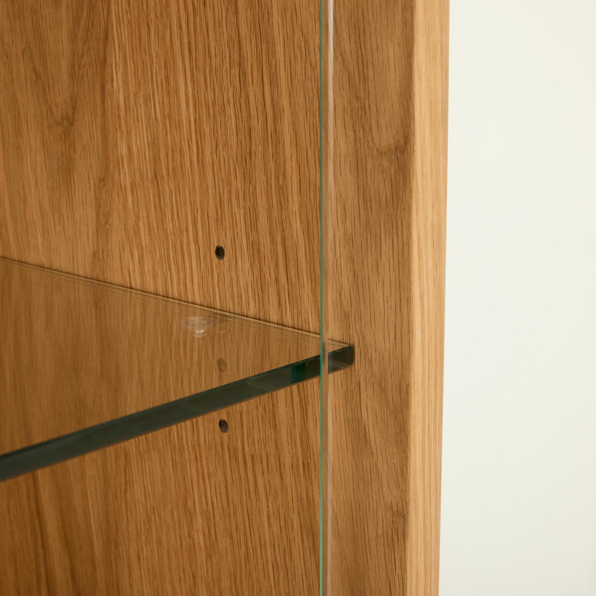 HIGHBOARD Eiche massiv - Eichefarben/Braun, Holz/Holzwerkstoff (123/146/45cm) - Furnhouse