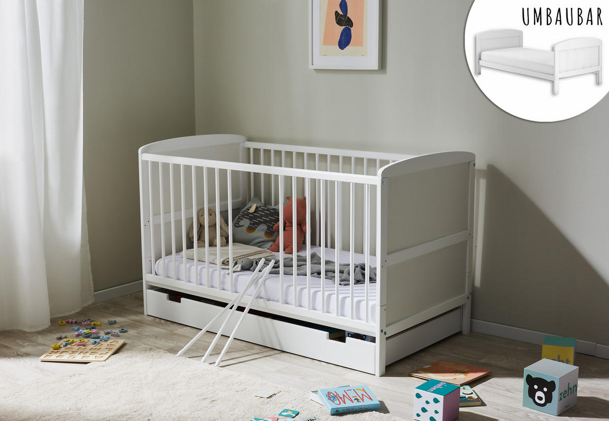 Babybett inkl. Matratze - wie NEU orders