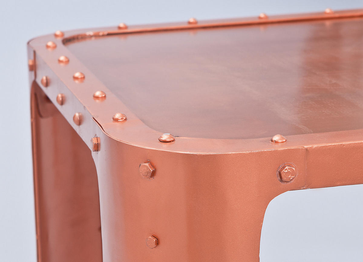 COUCHTISCH Kupfer - Kupferfarben, Holzwerkstoff (70/110/45cm) - ebuy24