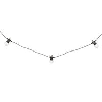 LED-LICHTERKETTE Solar Soa 10 Glühbirnen 8 m - Schwarz, Metall (800cm) - Atmosphera Createur d´interieur