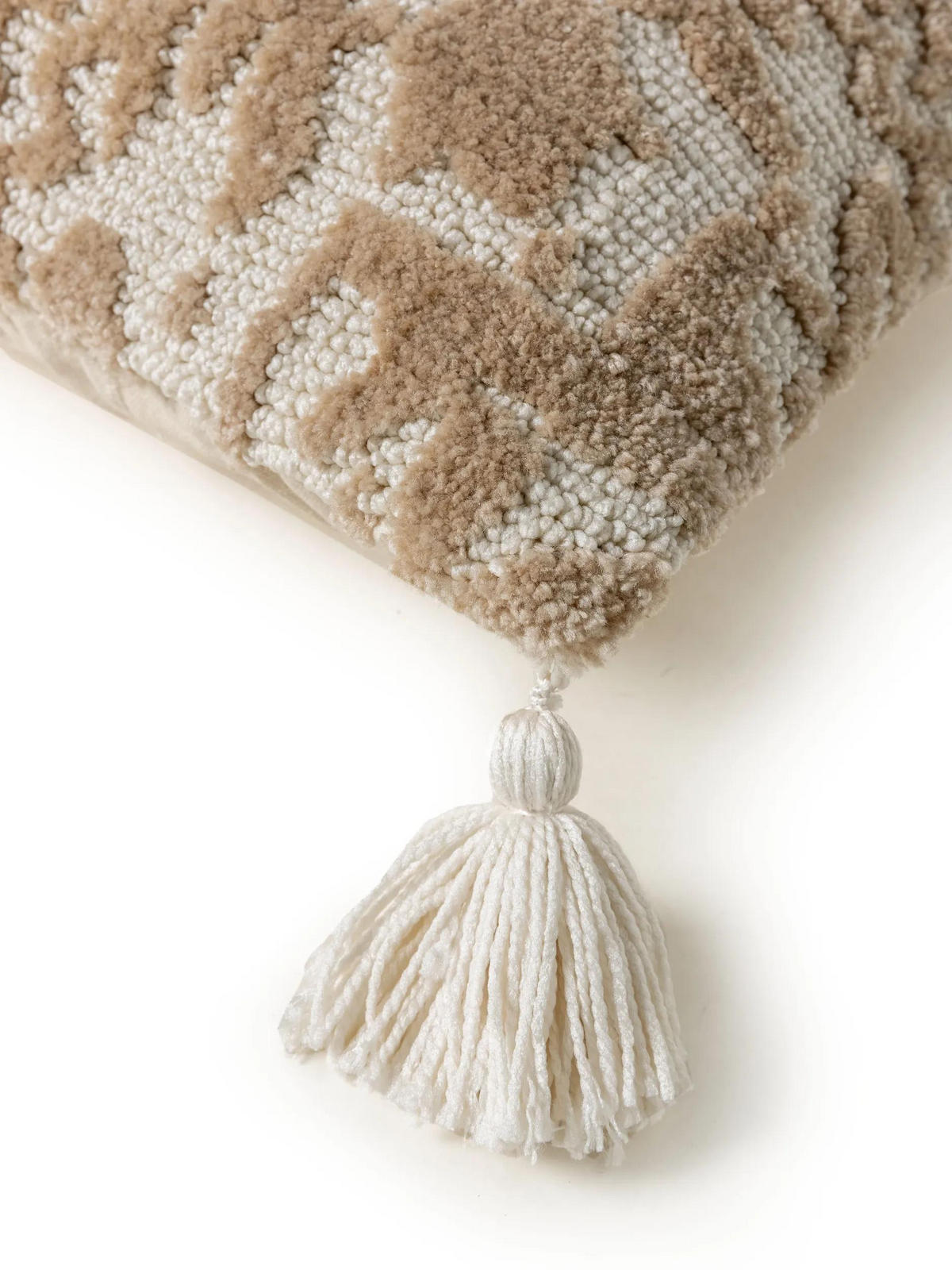 KISSENBEZUG Elias Beige 45x45 cm - Beige, Textil (45/45cm) - benuta Nest