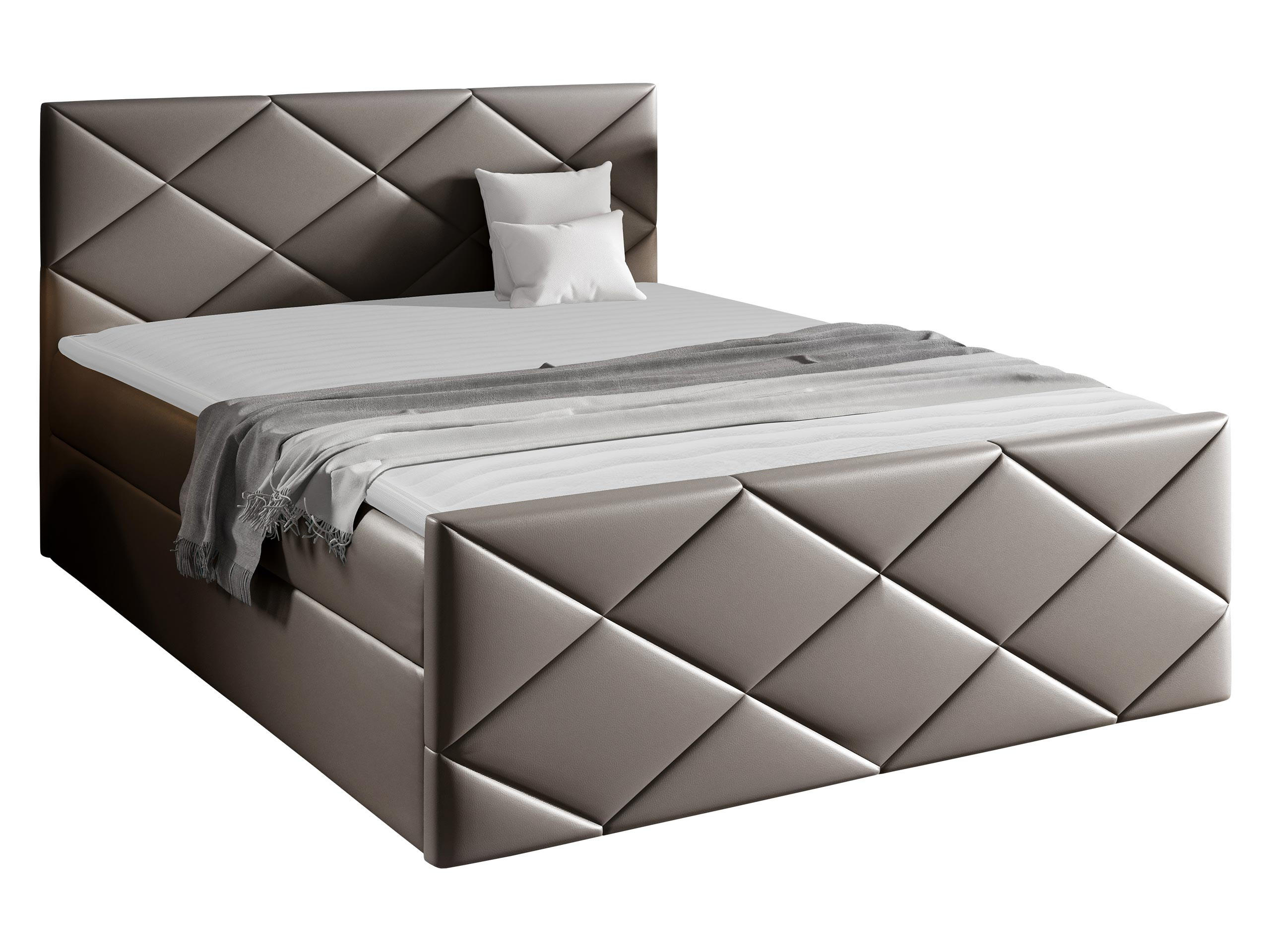 BOXBETT Herkules - Grau, Holz (140/200cm) - MIRJAN24