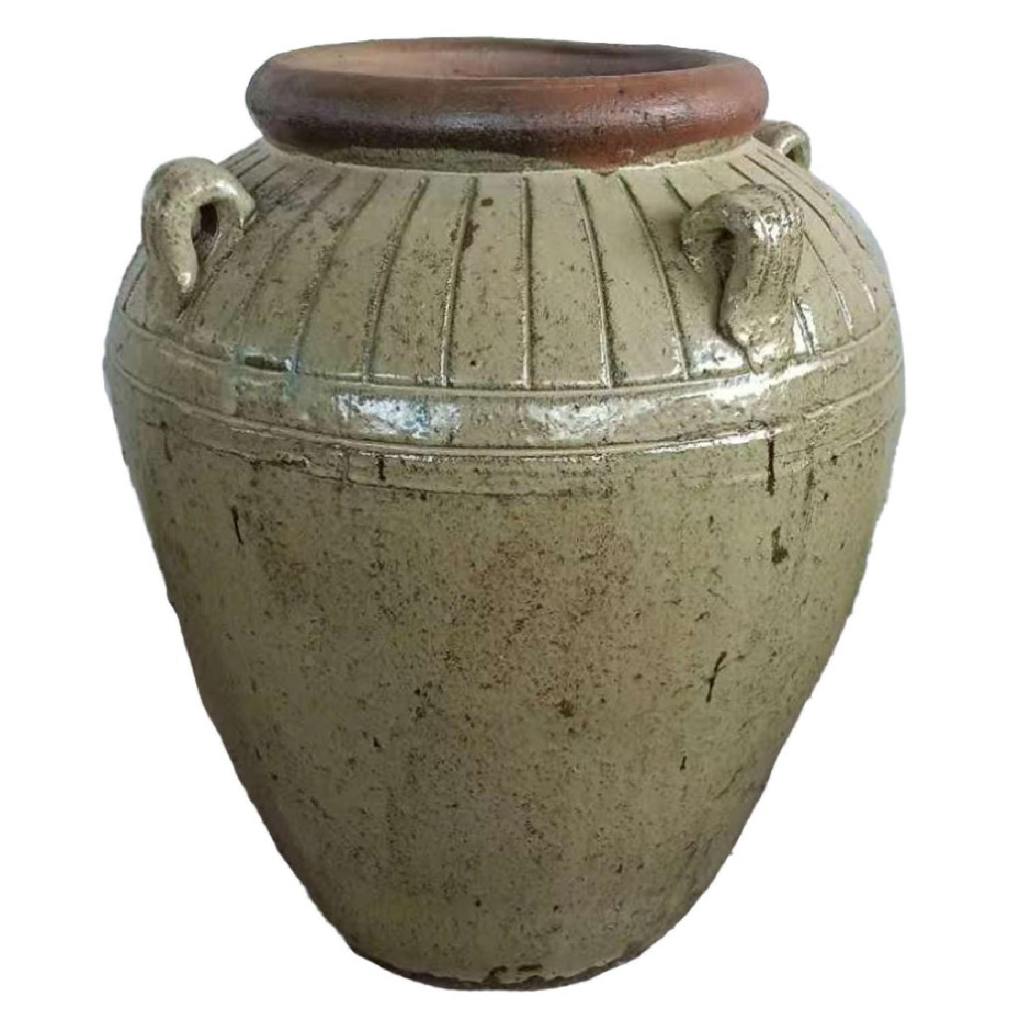 TOPF Lisie Beige 55/55/62cm - Beige, Keramik (62cm) - PTMD Collection