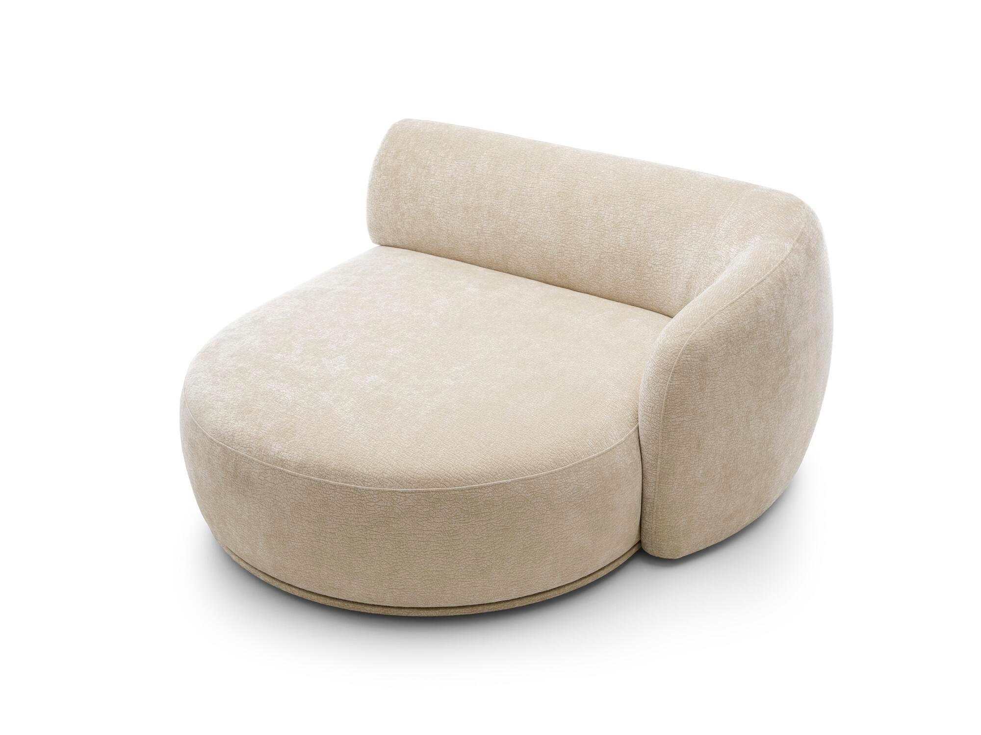 MODULSOFA NOBO Beige 144x147x75 cm - Beige, Textil (144/75/147cm) - FURNLUX