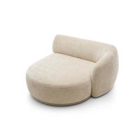 MODULSOFA NOBO Beige 144x147x75 cm - Beige, Textil (144/75/147cm) - FURNLUX