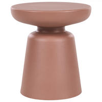 BEISTELLTISCH Goldbraun Tofet - Goldfarben, Kunststoff (39/39/44cm) - Beliani