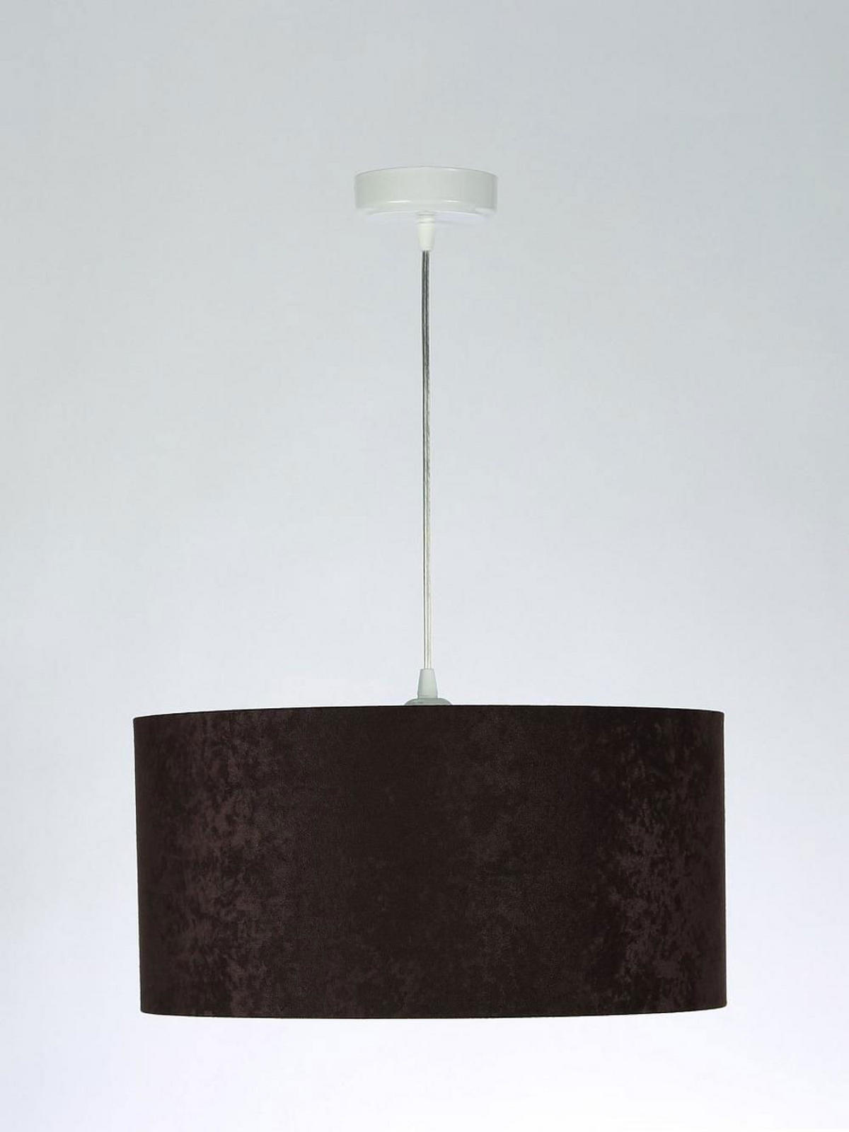 HÄNGELEUCHTE Weiß 40/20 cm - Weiß/Braun, Kunststoff (40/0.6/20cm) - ONZENO