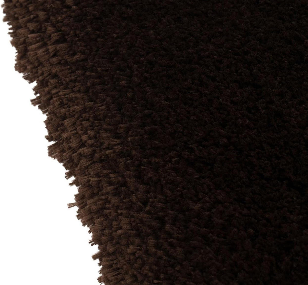 BADTEPPICH Deluxe DUNKELBRAUN 70X120CM - Dunkelbraun, Textil (120/70cm)