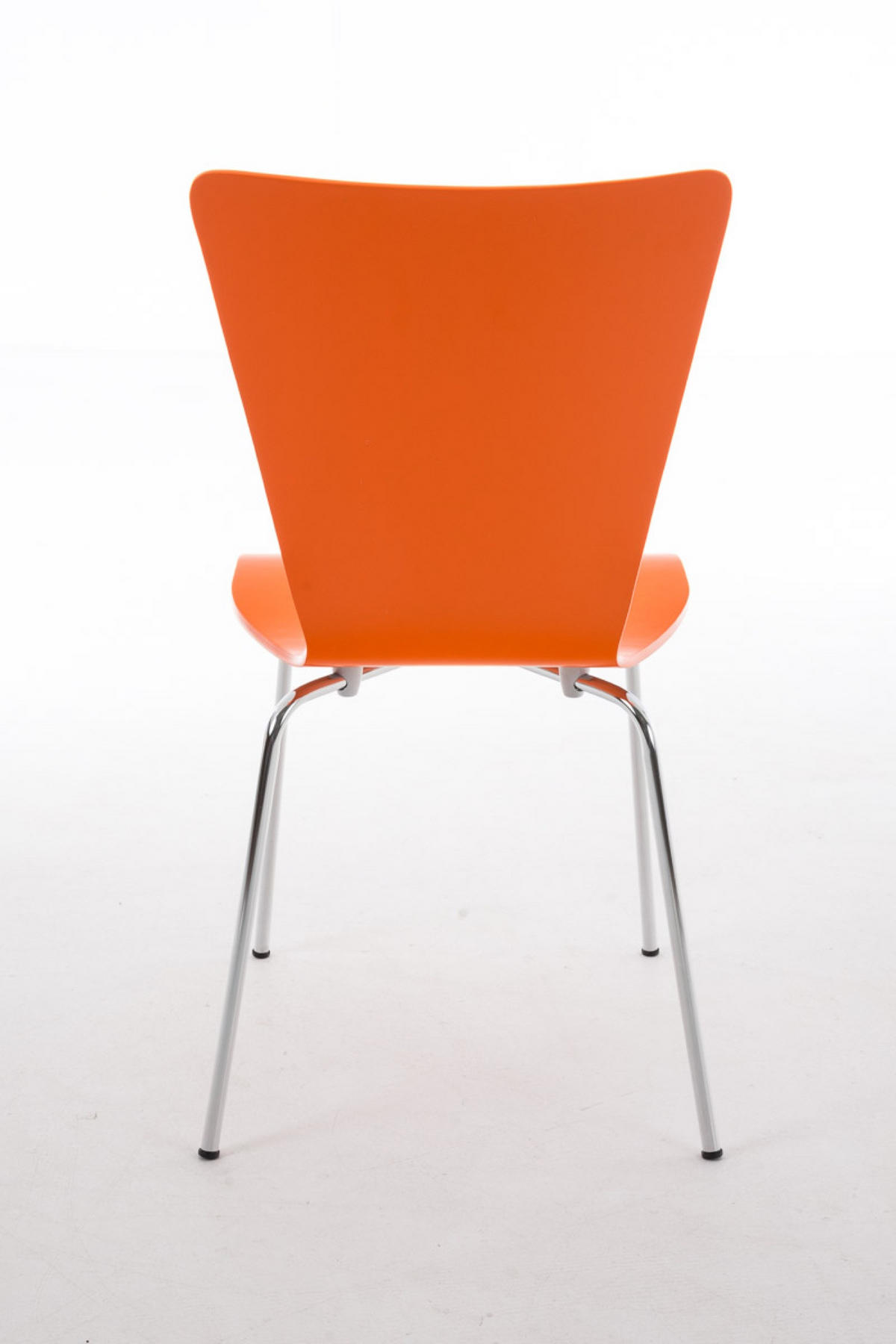 BESUCHERSTUHL Almere - 2er Set orange - Orange, Holz (43/84/50cm) - TPFLiving