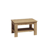 COUCHTISCH Artis Artisan Eiche 96 / 60 / 57cm - Braun, Holz/Holzwerkstoff (60/96/57cm) - Feldmann-Wohnen