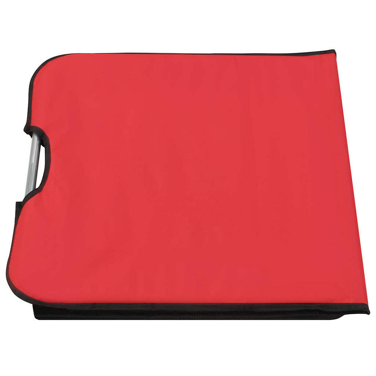 KLAPPBARE Strandmatte 2Er Set Stahl Und Stoff Rot - Rot, Metall (53/47/160cm) - vidaXL