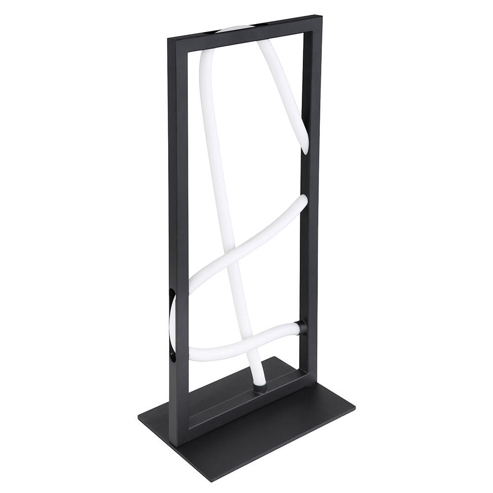 LED TISCHLEUCHTE KAIA Schwarz Metall - Schwarz, Metall (20/14/45.4cm) - Globo Lighting