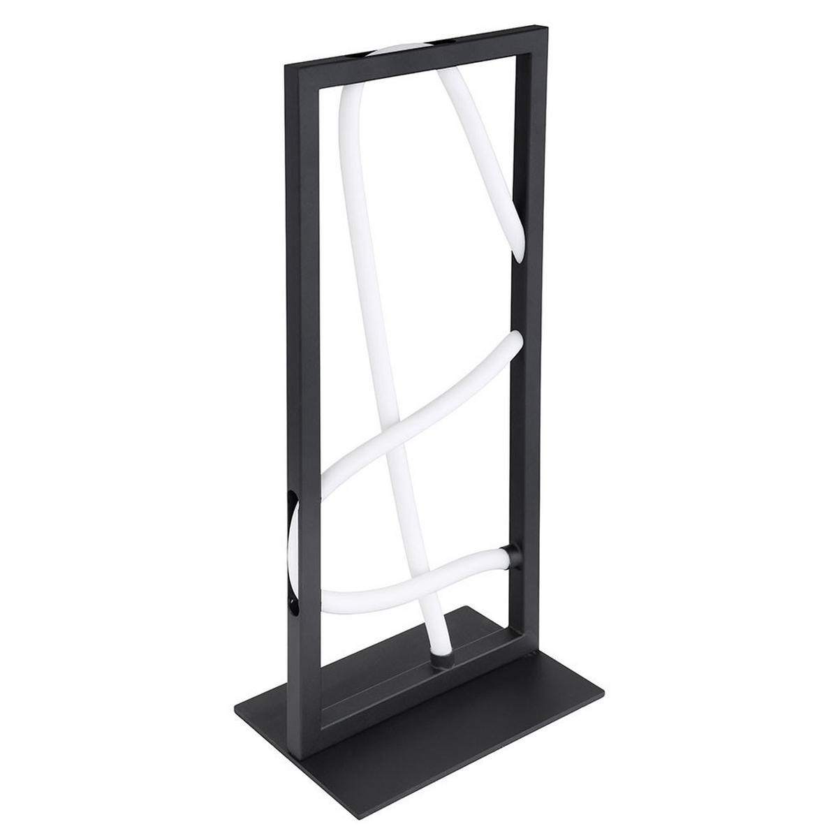 LED TISCHLEUCHTE KAIA Schwarz Metall - Schwarz, Metall (20/14/45.4cm) - Globo Lighting