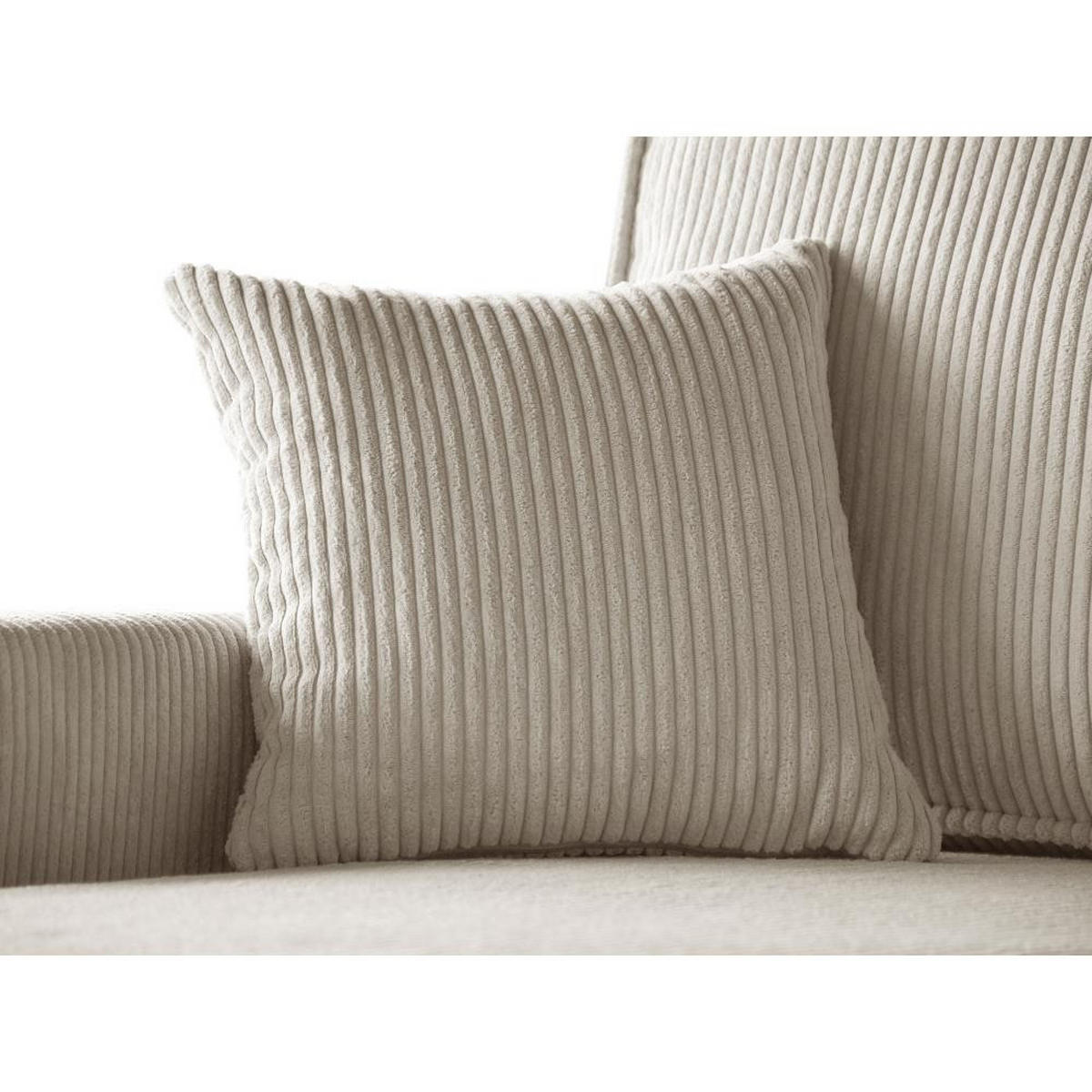 ECKSCHLAFSOFA mit Schlaffunktion Hektor beige - Beige/Schwarz, Kunststoff/Textil (277/152cm) - Beautysofa