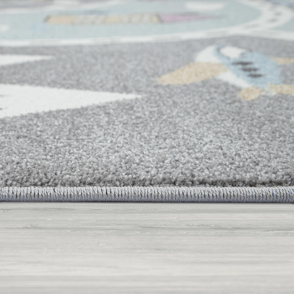 KINDERTEPPICH 160/220 CAPRI 318 - Grün, Kunststoff (160/220cm) - Paco Home