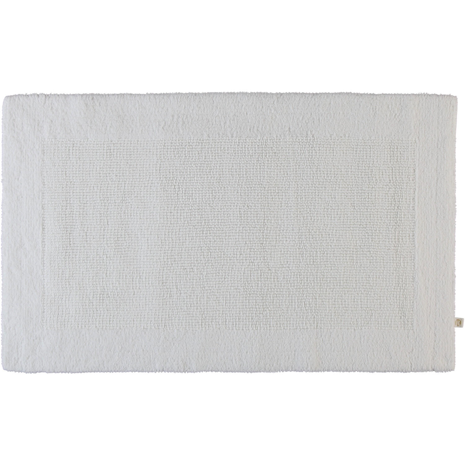 BADTEPPICHE PRESTIGE WEISS - 01 - Weiß, Textil (80/160cm) - Rhomtuft