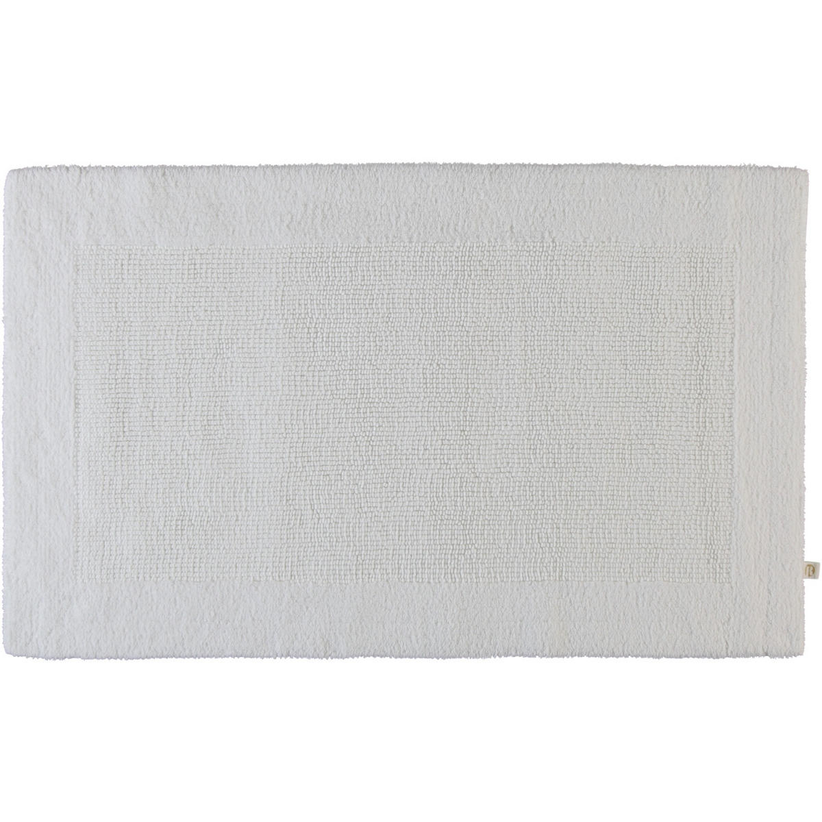 BADTEPPICHE PRESTIGE WEISS - 01 - Weiß, Textil (80/160cm) - Rhomtuft