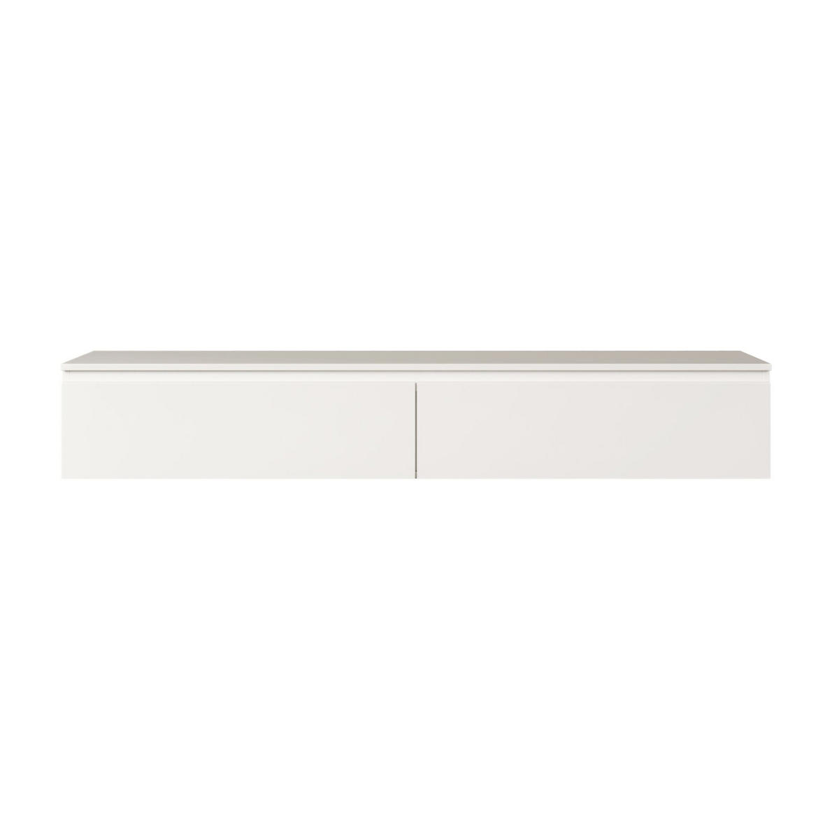 TV-LOWBOARD Bemmi Weiß 175 cm - Weiß, Holzwerkstoff (175/28.4/31.8cm) - Selsey