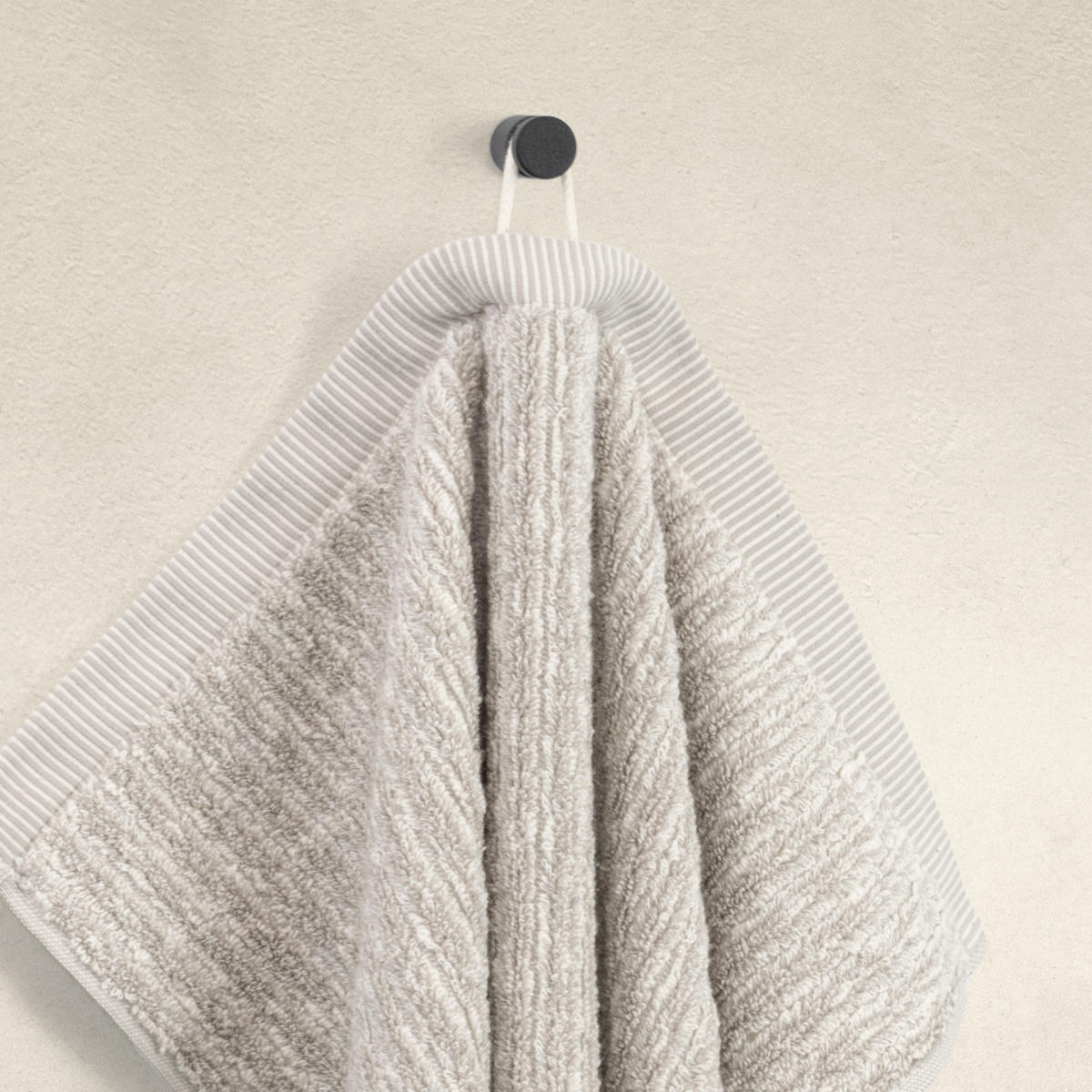 DUSCHTUCH BROOKLYN - Kaschmir/Naturfarben, Textil (80/150cm) - MÖVE