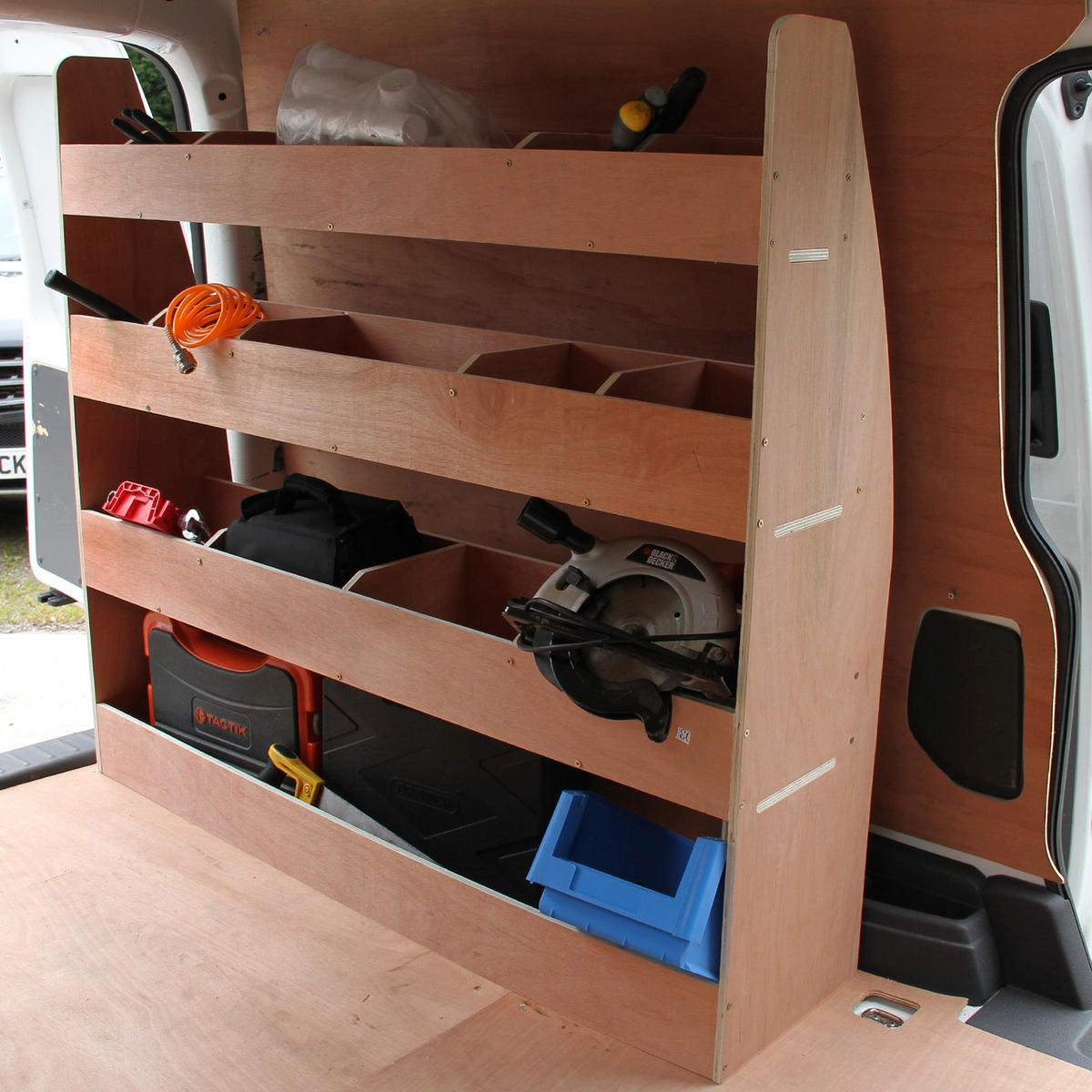 FAHRZEUGEINRICHTUNG VW Caddy Regal - Braun, Holz (122.5/112/30cm) - Monstershop