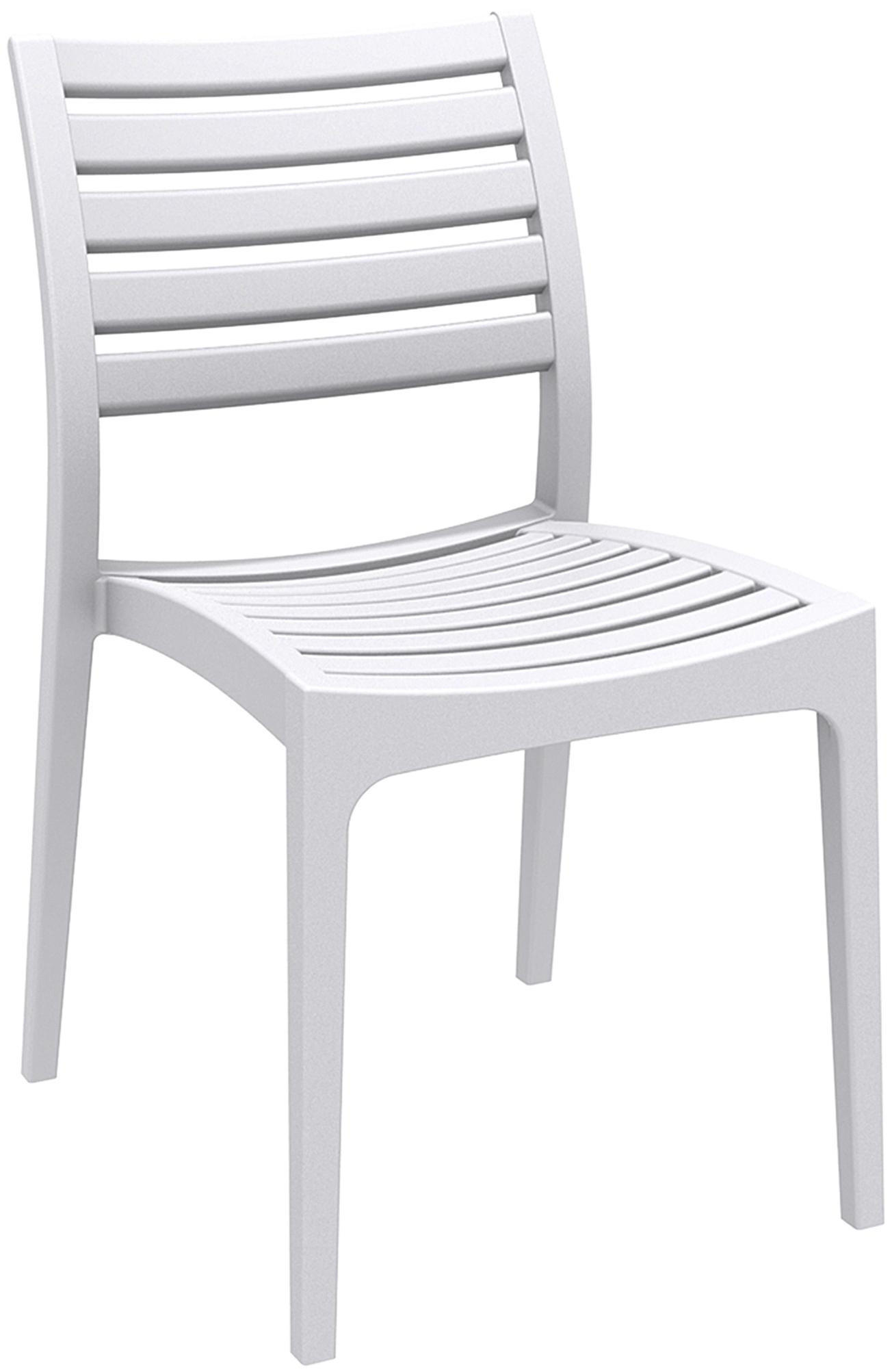 STUHL Argon weiß - Weiß, Kunststoff (48/82/58cm) - TPFGarden