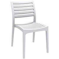 GARTENSTUHL Kunststoff weiß - Weiß, Kunststoff (48/82/58cm) - CLP