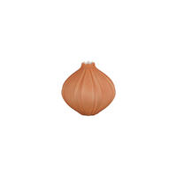 VASE Bahar, Biskuit-Porzellan, orange, 12 cm - Orange, Keramik (12cm) - Goebel