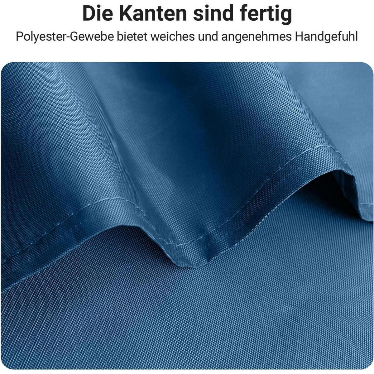 DUSCHVORHANG Dunkelblau 300 x 200 cm - Dunkelblau, Textil (300/200cm)