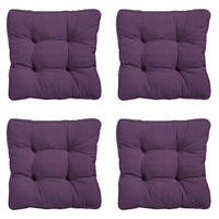 SITZKISSEN Panama 47/47 cm 4er-Set - Lila, Textil (47/8/47cm) - Madison