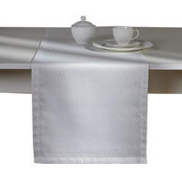 TISCHLÄUFER Arpuro - Weiß, Textil (180/35/1cm) - home&you